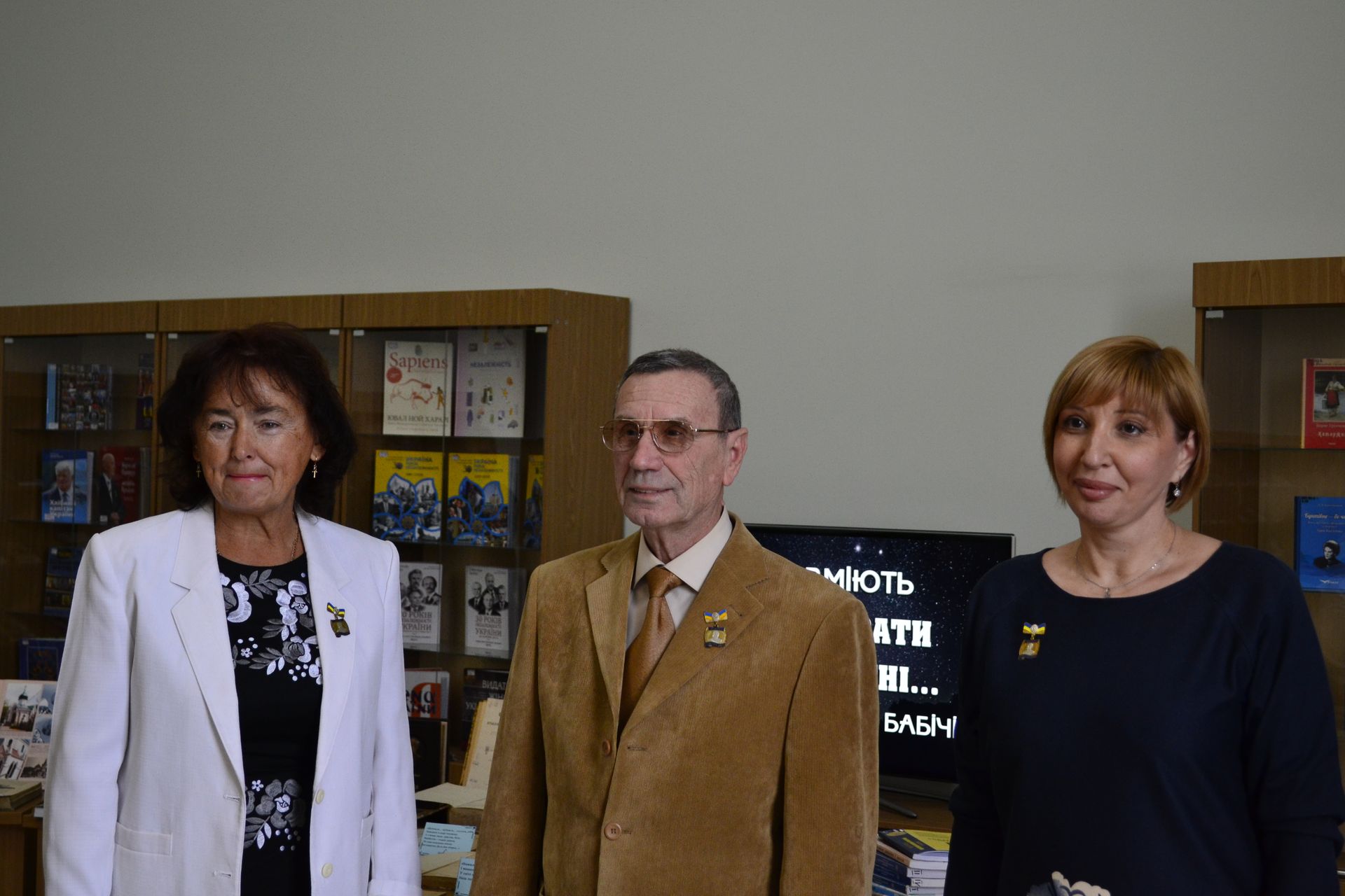 Тетяна Чичкалюк, Валерій Бабіч та Вікторія Агаркова. ФОТО: ЯНА ТІТУРЕНКО/СУСПІЛЬНЕ МИКОЛАЇВ.