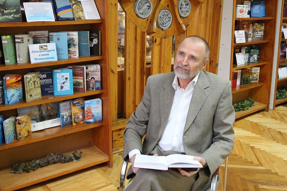 Голова громадської організації «Українське товариство «Просвіта» Миколаївщини» Олександр Мачула